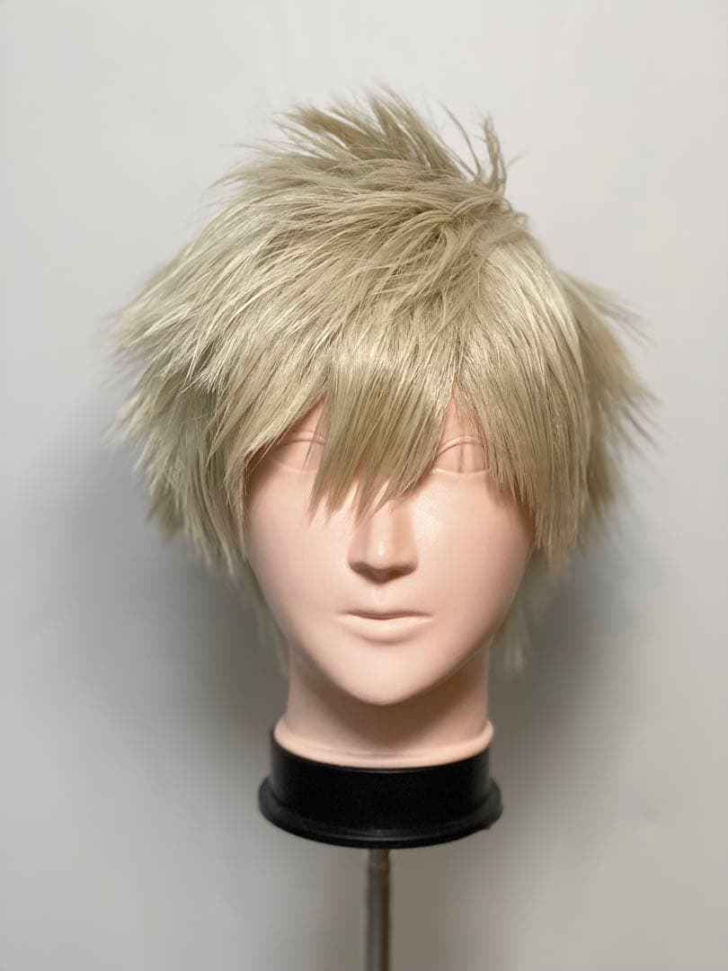 【即納】爆豪勝己 風セット済みコスプレウィッグ ヒロアカ 僕のヒーローアカデミア