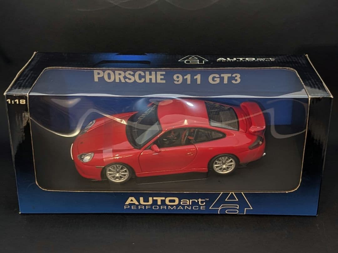 オートアート 1/18 ポルシェ 911 (996) GT3 レッド