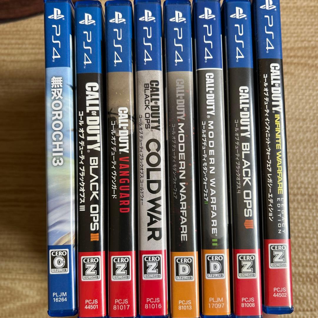 call of dutyシリーズ+無双OROCHI3