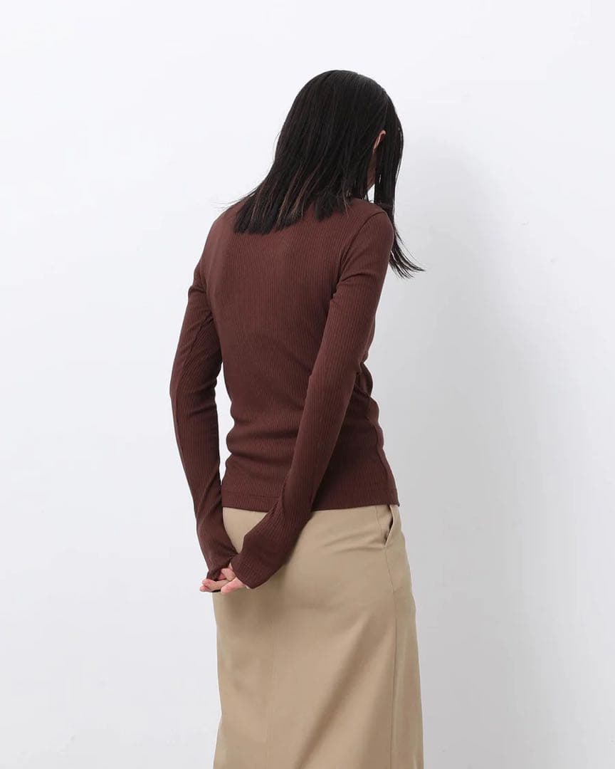 トップス Ernie Palo Rib Tight Polo T-shirt