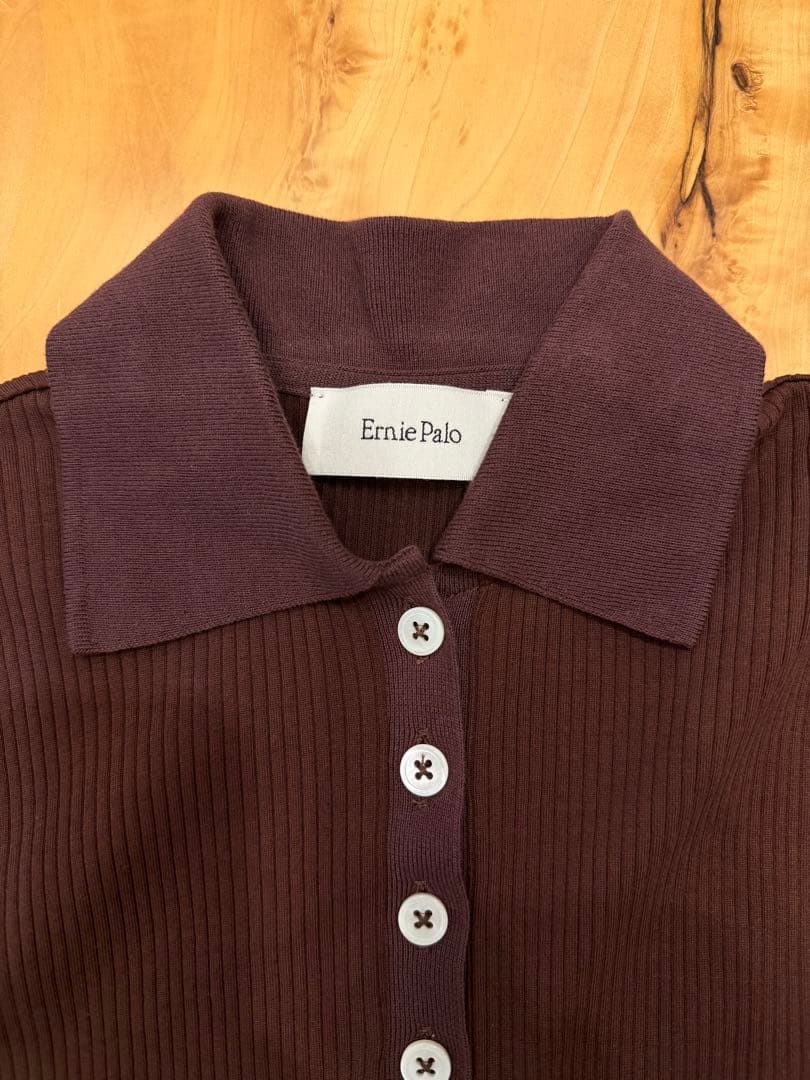 トップス Ernie Palo Rib Tight Polo T-shirt