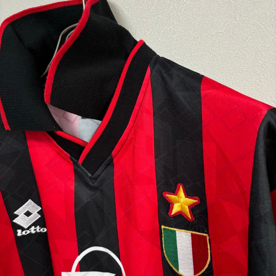 長袖 ACミラン Lotto ロット オペル OPEL ユニフォームゲームシャツ