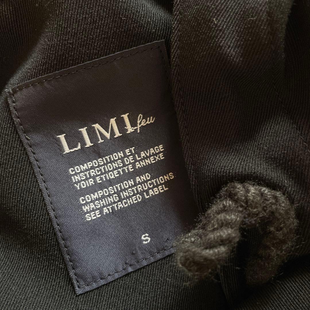 LIMI ヨウジヤマモト　ダブルジップコート　オーバーコート　フーディ