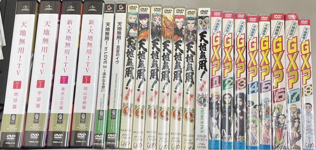 天地無用！　dvd 各巻　全巻セット