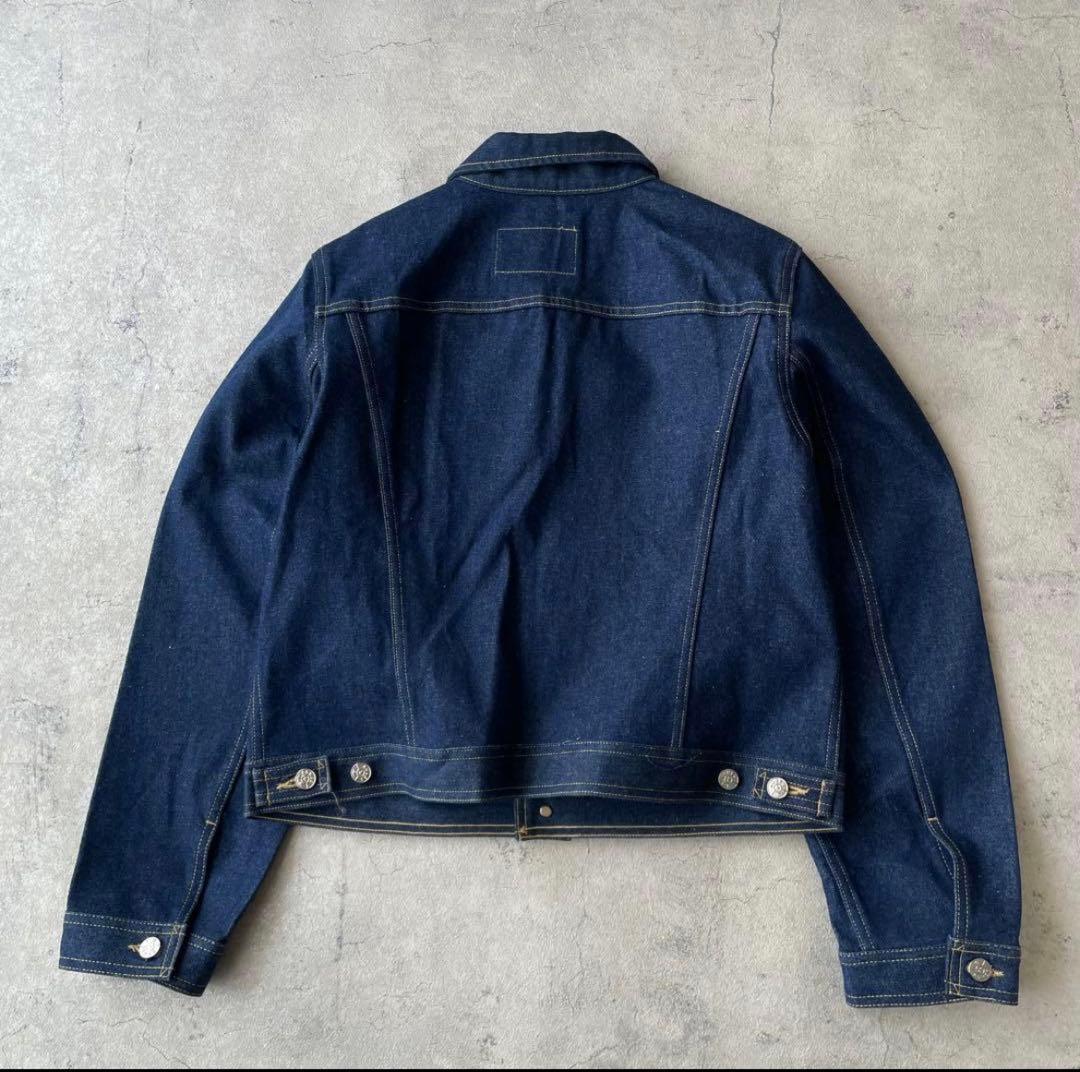 7*3様 美品 agnes b. アニエスベー デニムジャケット 濃紺 フランス
