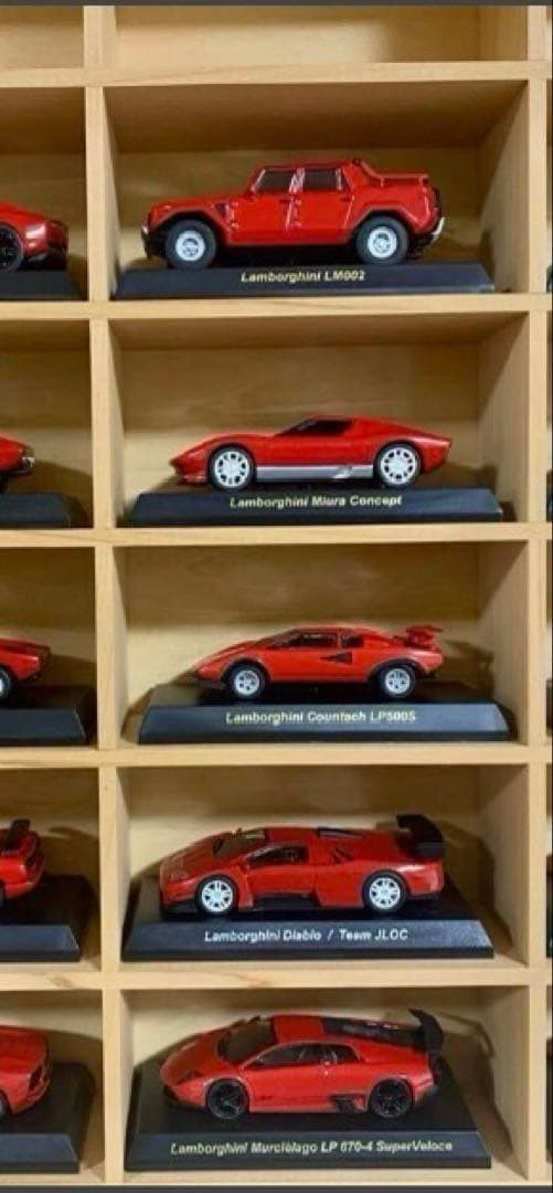 木製ミニカーケース　トミカ・100マス　アクリル障子付 kaito1127