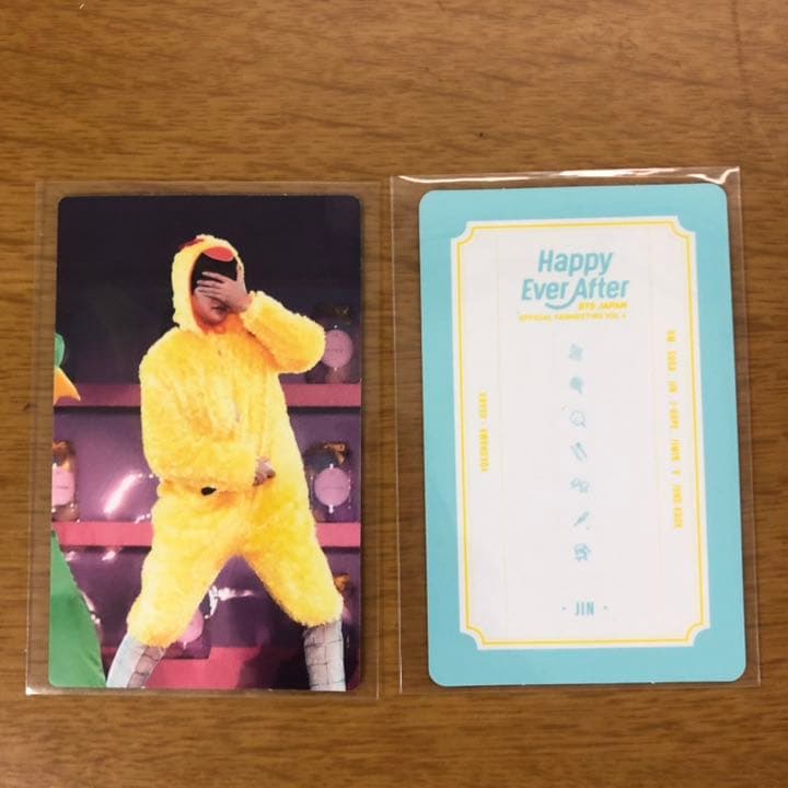 BTS ハピエバ HEA ジン dvd トレカ　日本 韓国