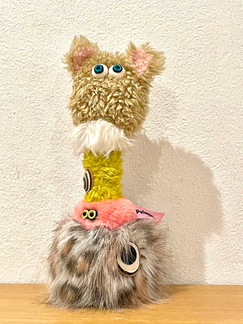 【希少】Peloqoon ペロクーン ぬいぐるみ 起き上がりこぼし（鈴入り）