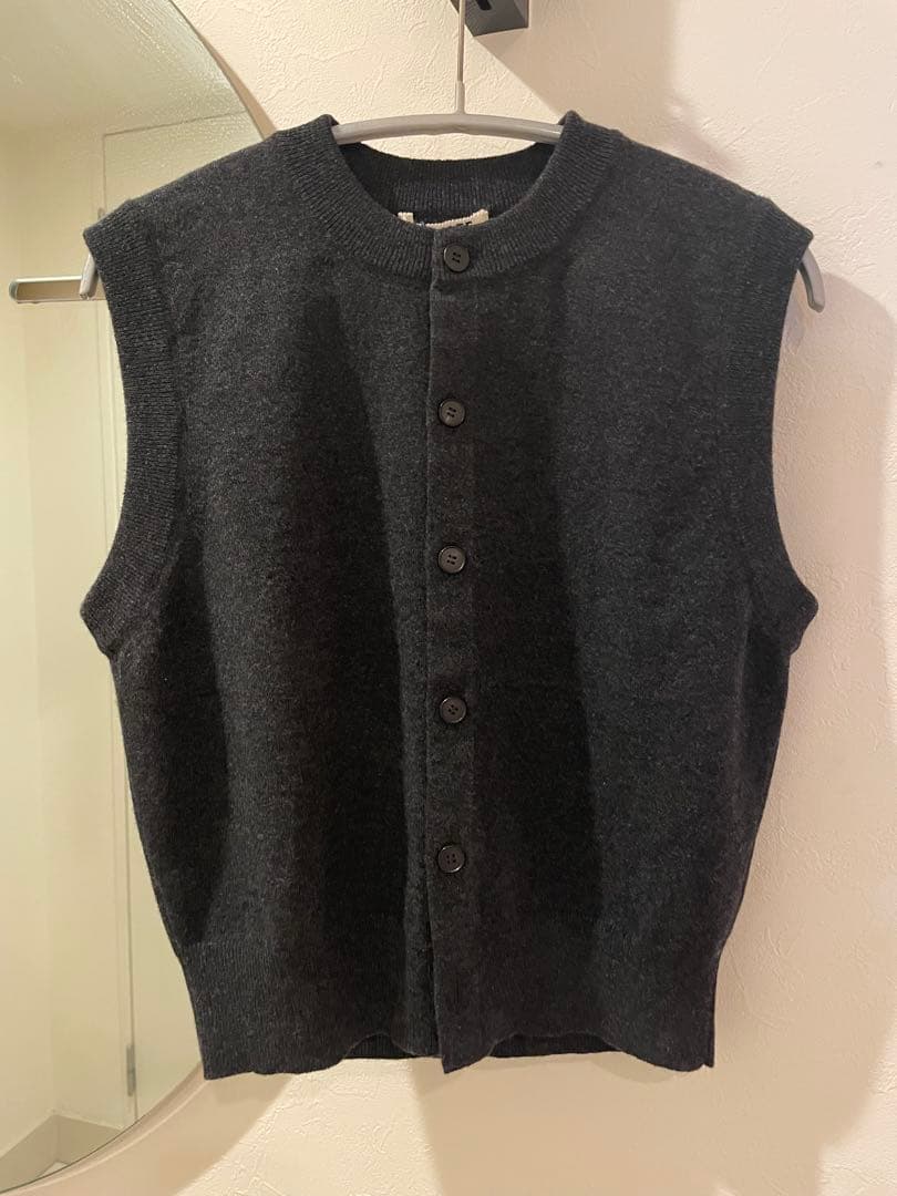 AURAILEE オーラリー　HIGH TWIST WOOL KNIT VEST