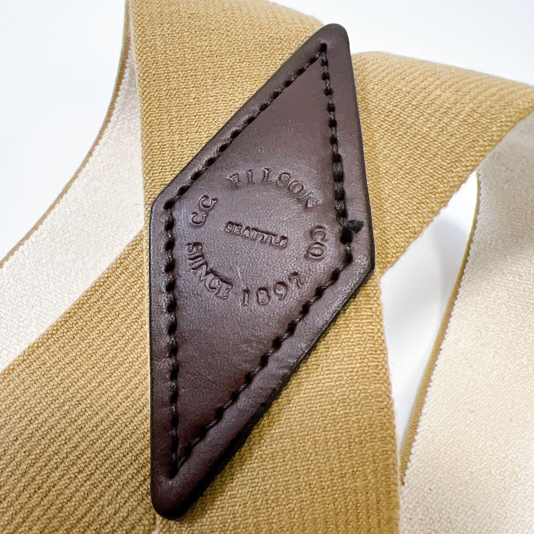 《美品》Filson フィルソン サスペンダー REGULAR TAN USA製