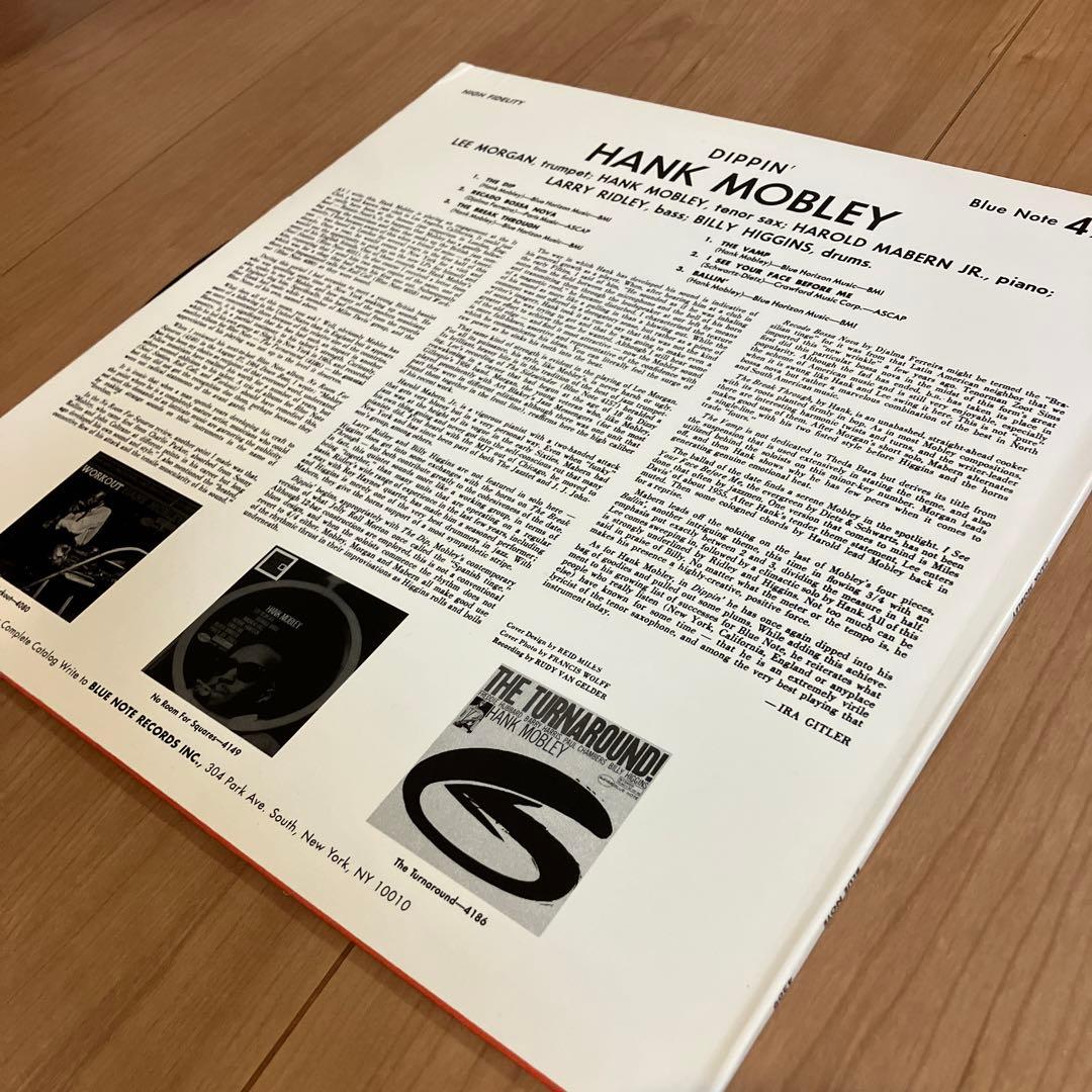 HANK MOBLEY dippin' BLUE NOTE ブルーノート