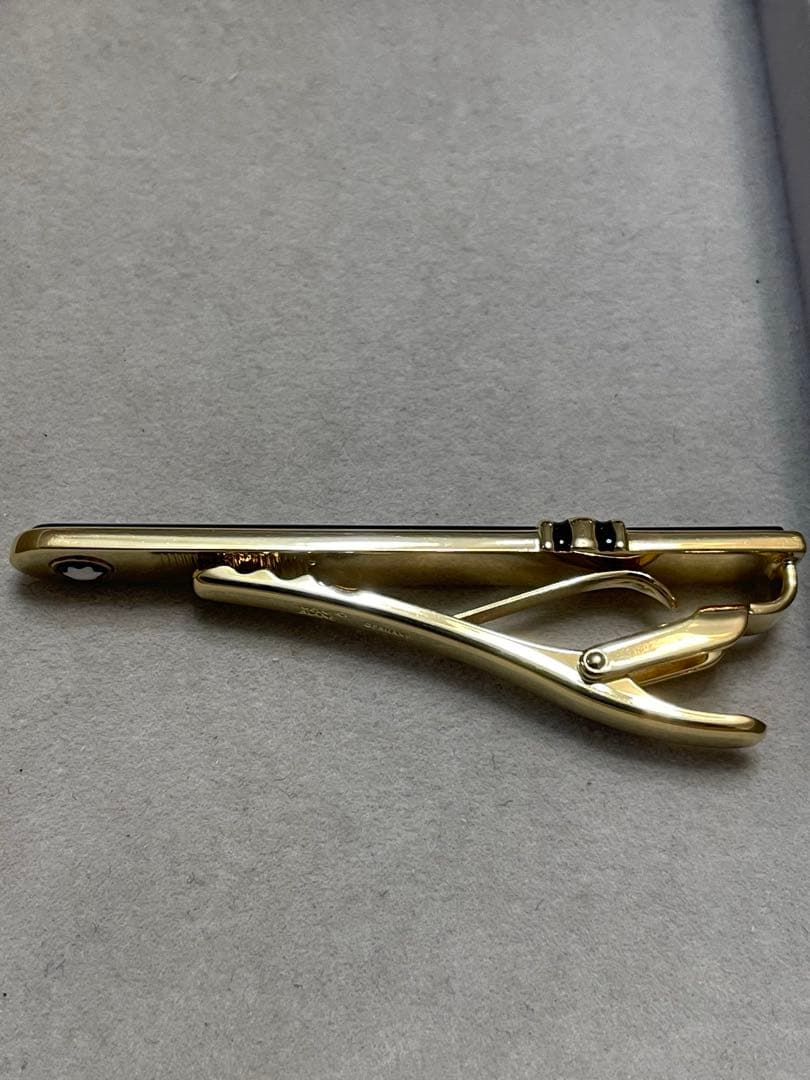 MONTBLANT タイピン　オニキス　モンブラン