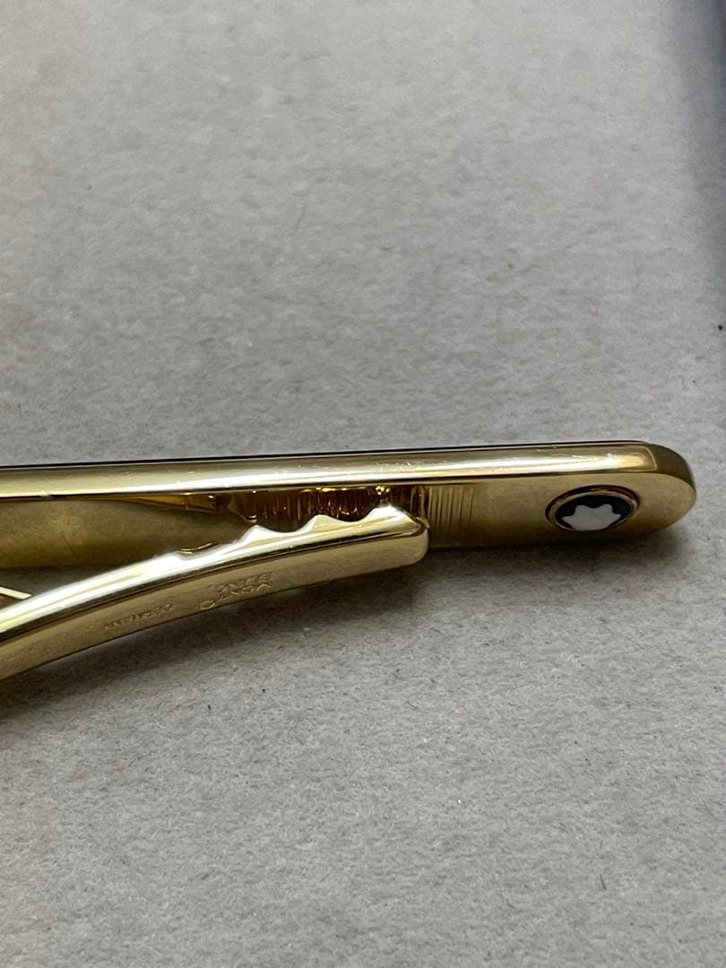 MONTBLANT タイピン　オニキス　モンブラン