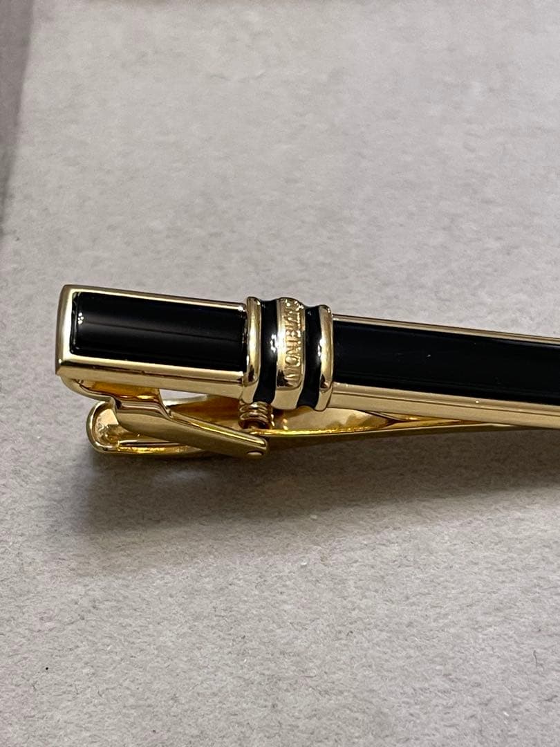 MONTBLANT タイピン　オニキス　モンブラン