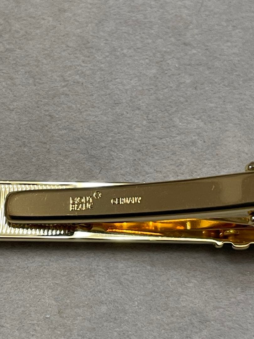 MONTBLANT タイピン　オニキス　モンブラン