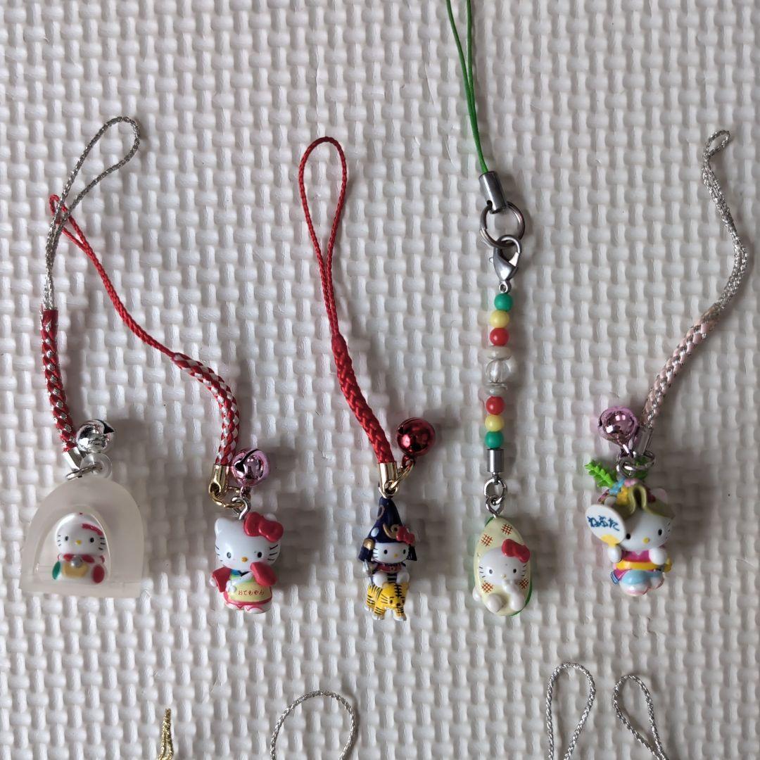 ご当地キティ32点　根付けストラップ　ファスナーマスコット