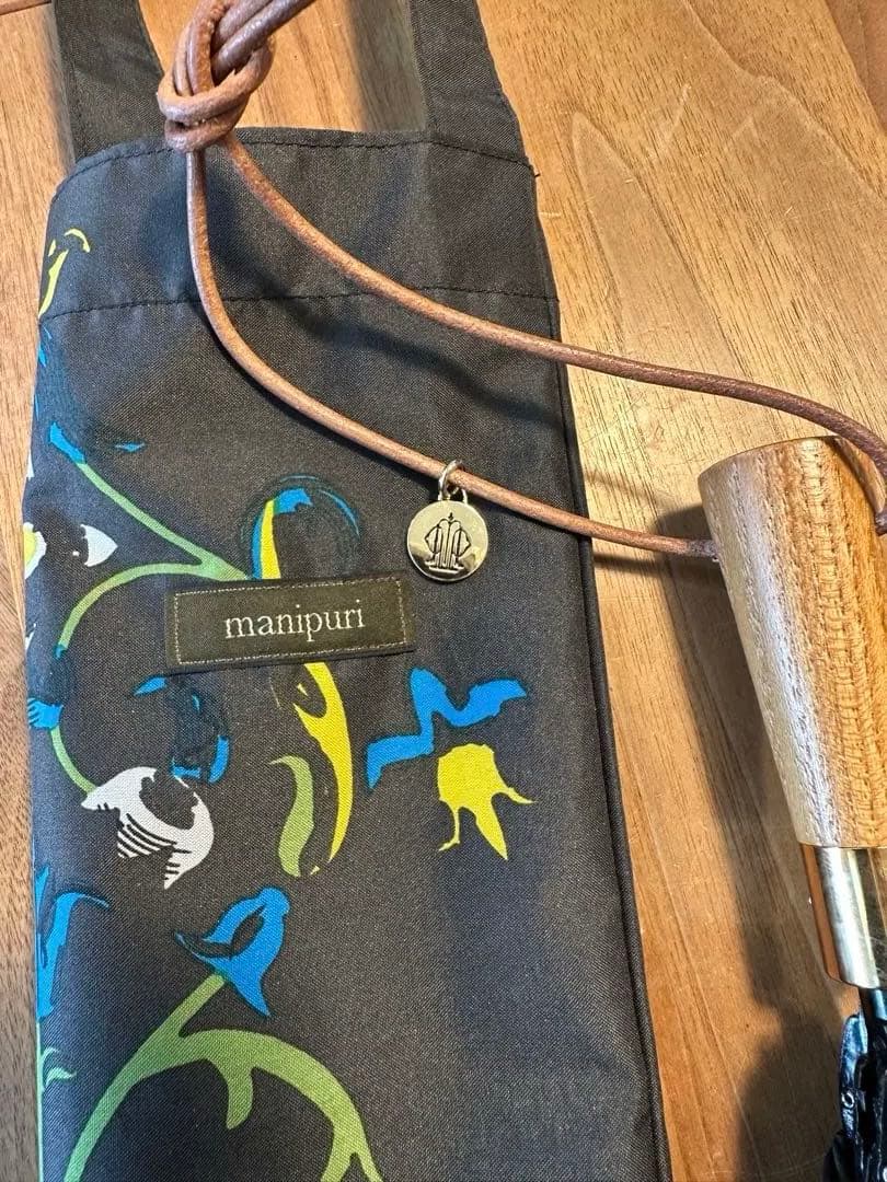 manipuri マニプリ　晴雨兼用　折傘