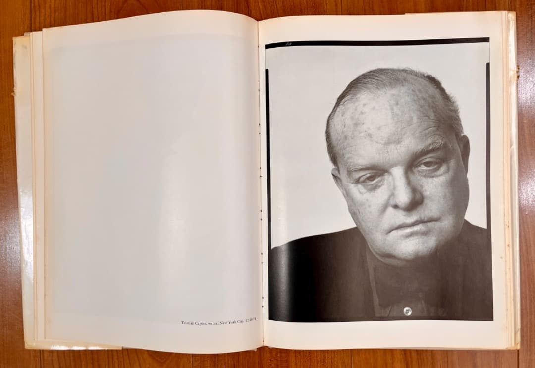 Richard Avedon写真集「Portraits」・ハードカバー