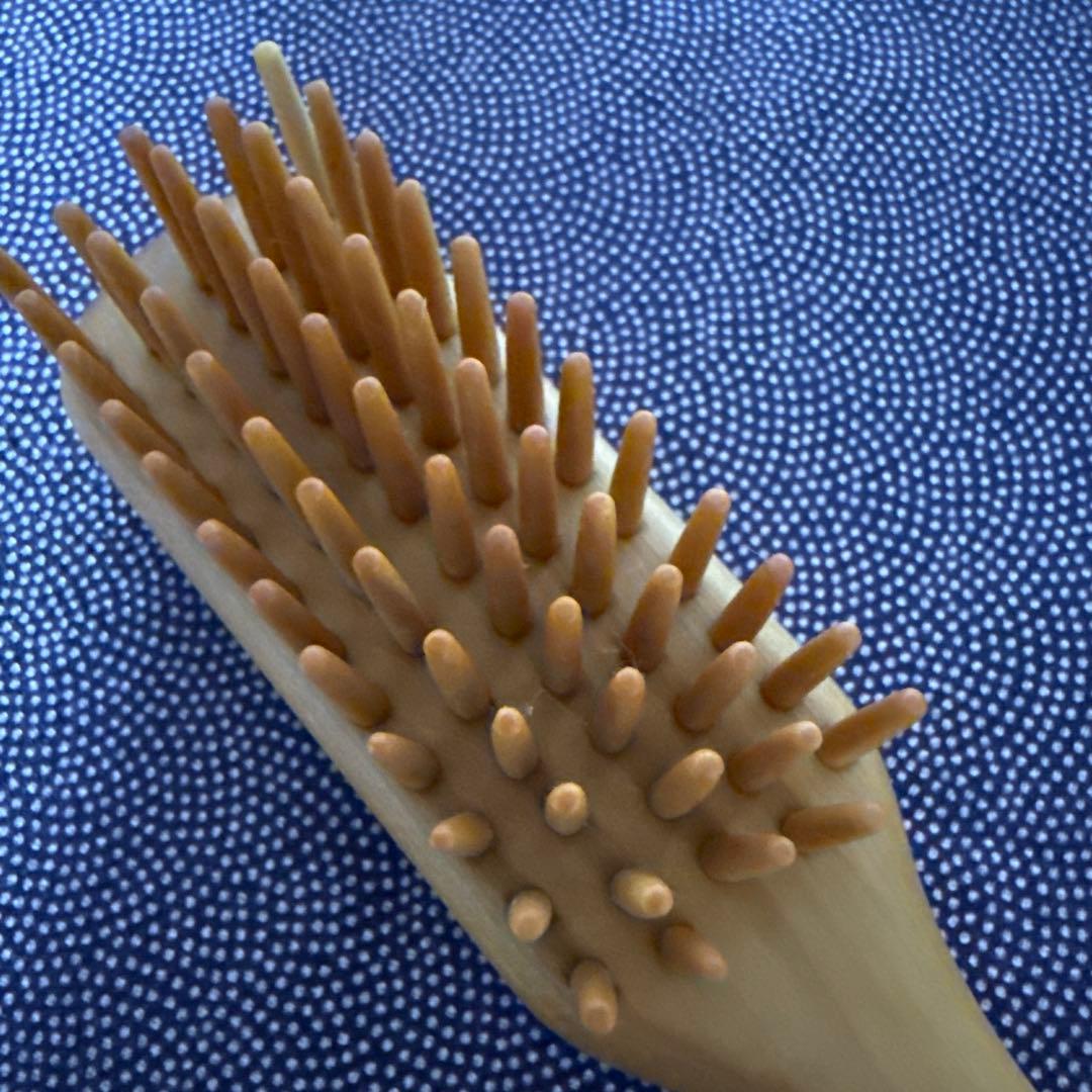 【かづら清老舗】つげブラシ　5列　京都