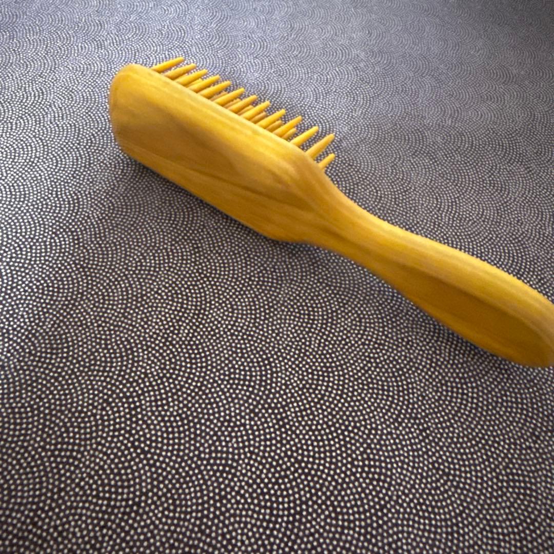 【かづら清老舗】つげブラシ　5列　京都