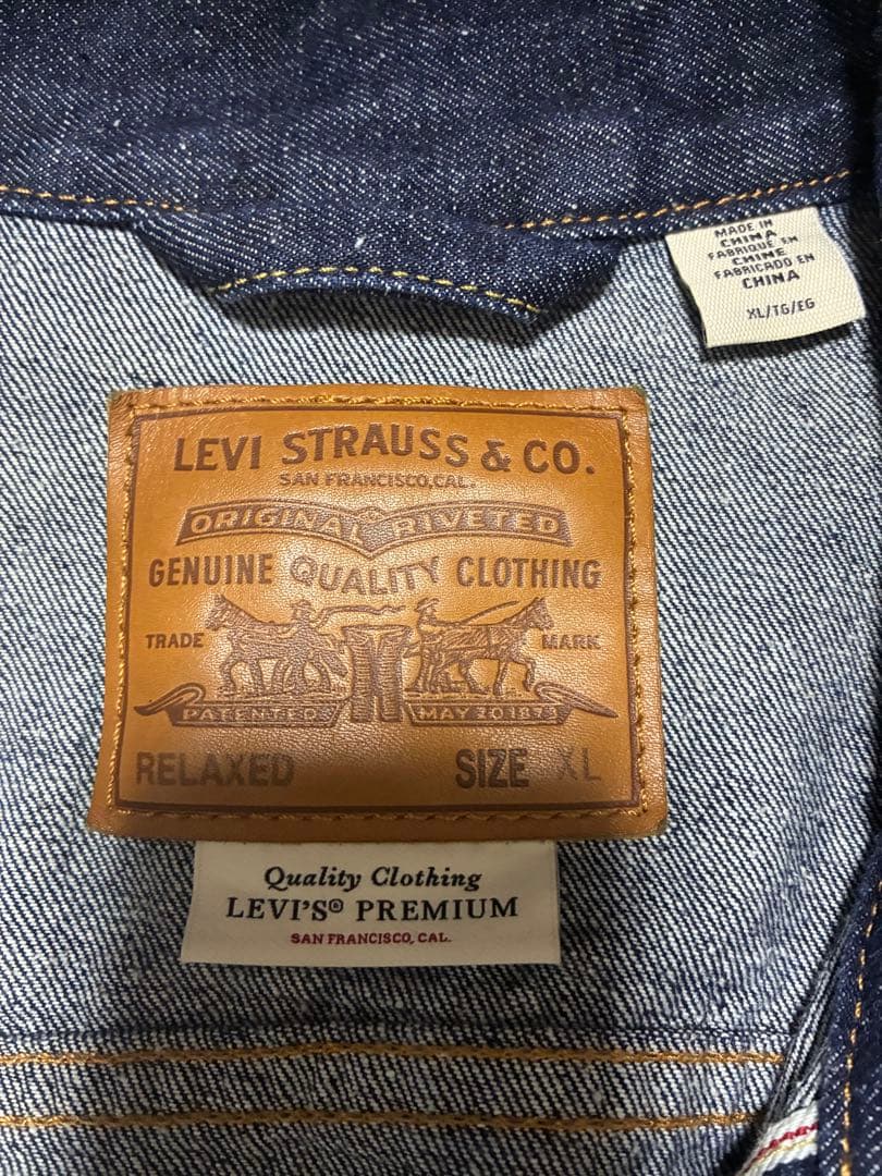 リーバイス デニムジャケット プレミアム