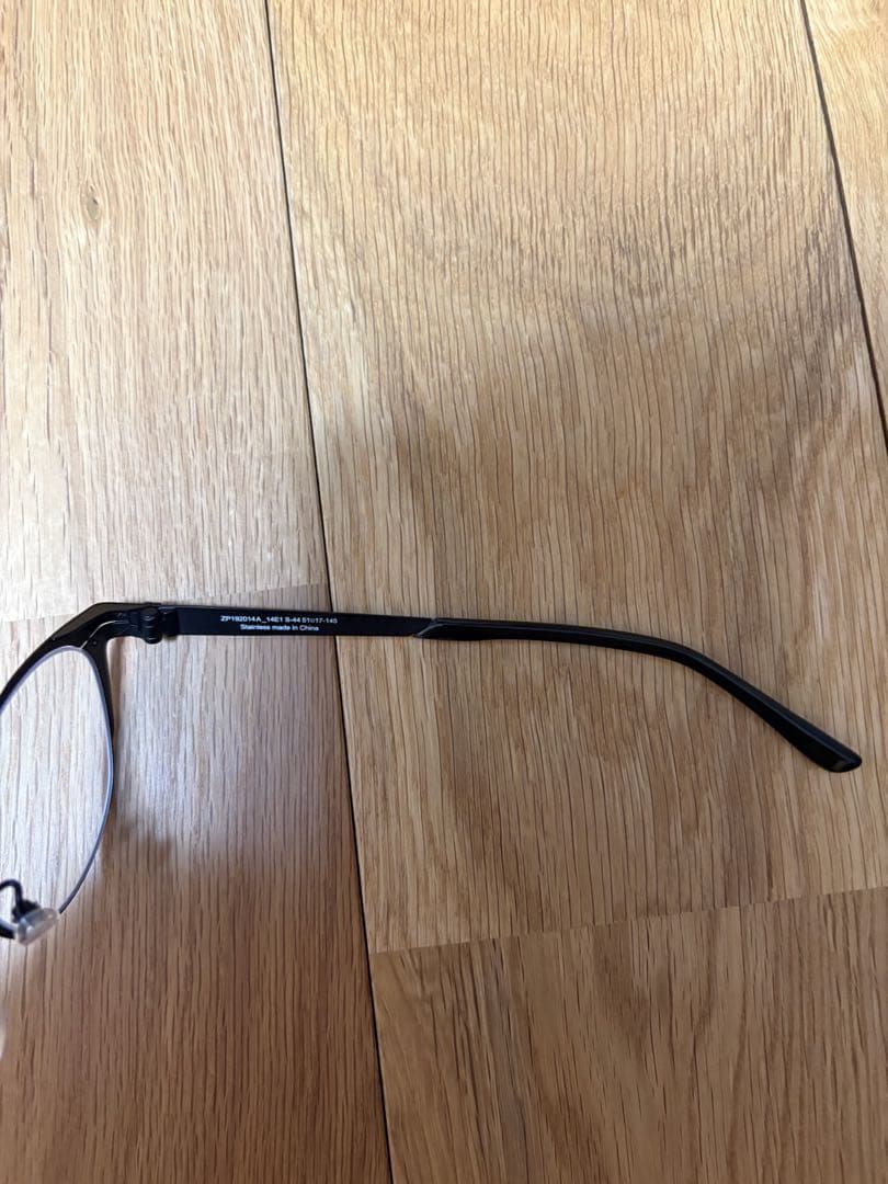 【新品】Zoff 廣川玉枝 メガネ 黒 定価30,800円 ソマルタ