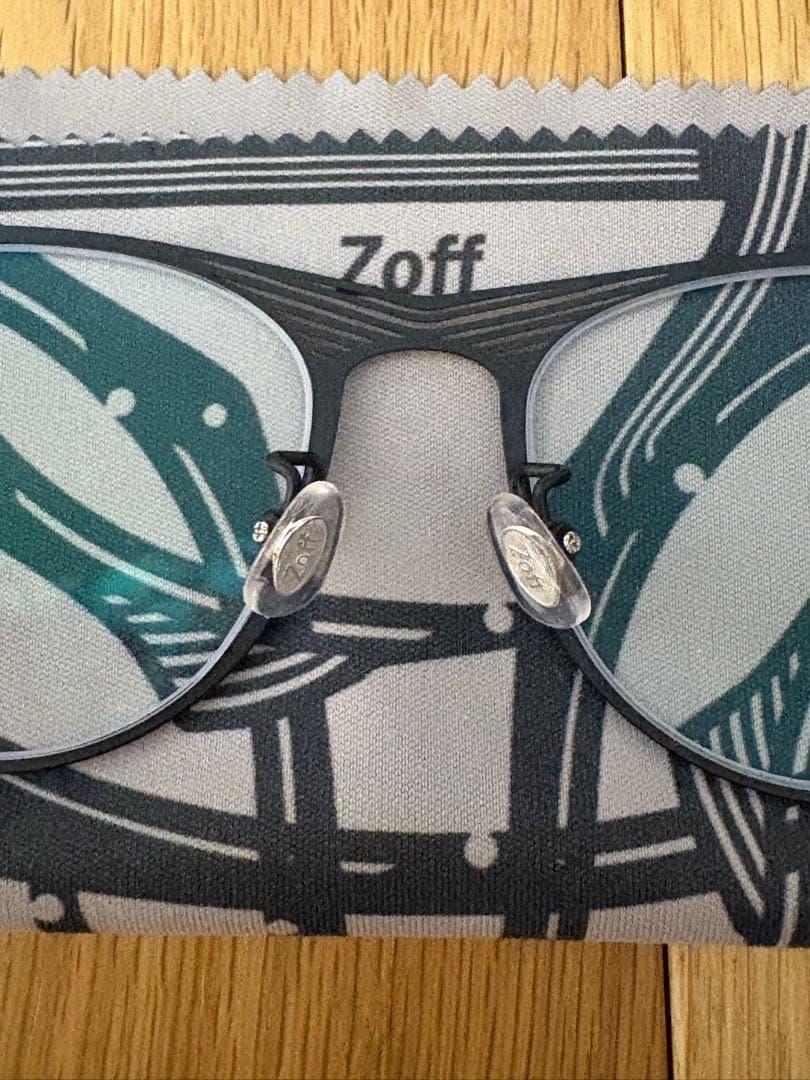 【新品】Zoff 廣川玉枝 メガネ 黒 定価30,800円 ソマルタ