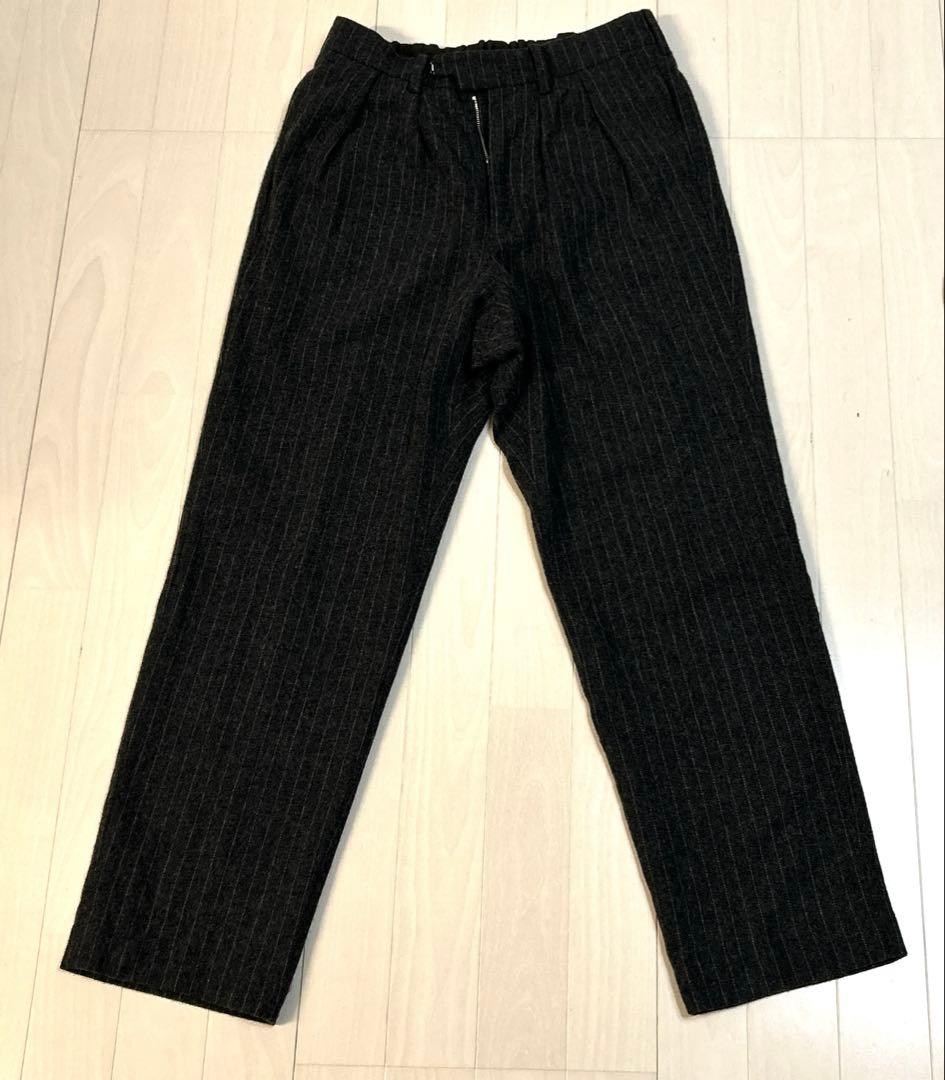 名作 23aw Name. STRIPE 2TUCK 35SLACKS ネーム