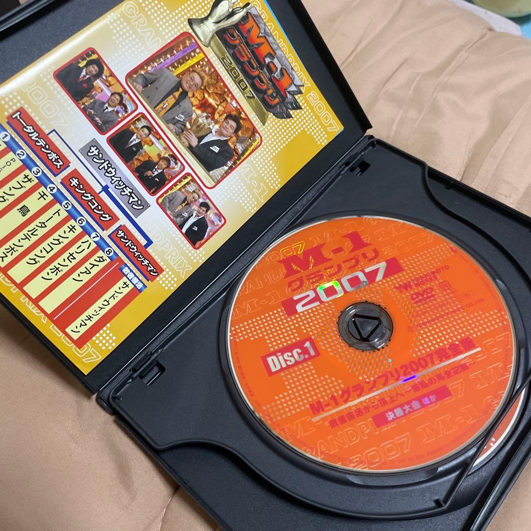 M-1グランプリ2007 DVD完全版 サンドウィッチマン伊達さん　サイン入り