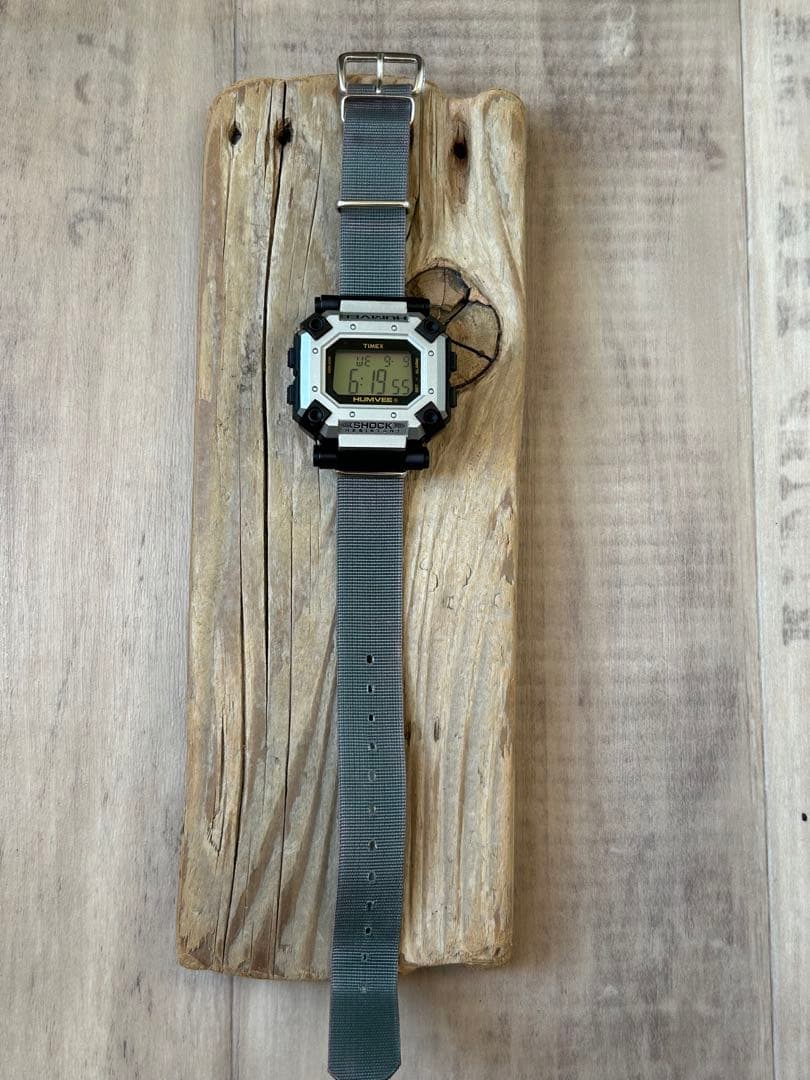 【TIMEX】HUMVEE 希少モデル インディグロライト 電池交換済み