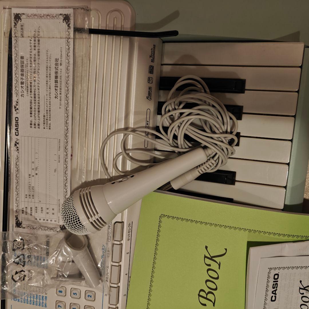 美品　CASIO LK-108 光ナビゲーションキーボード