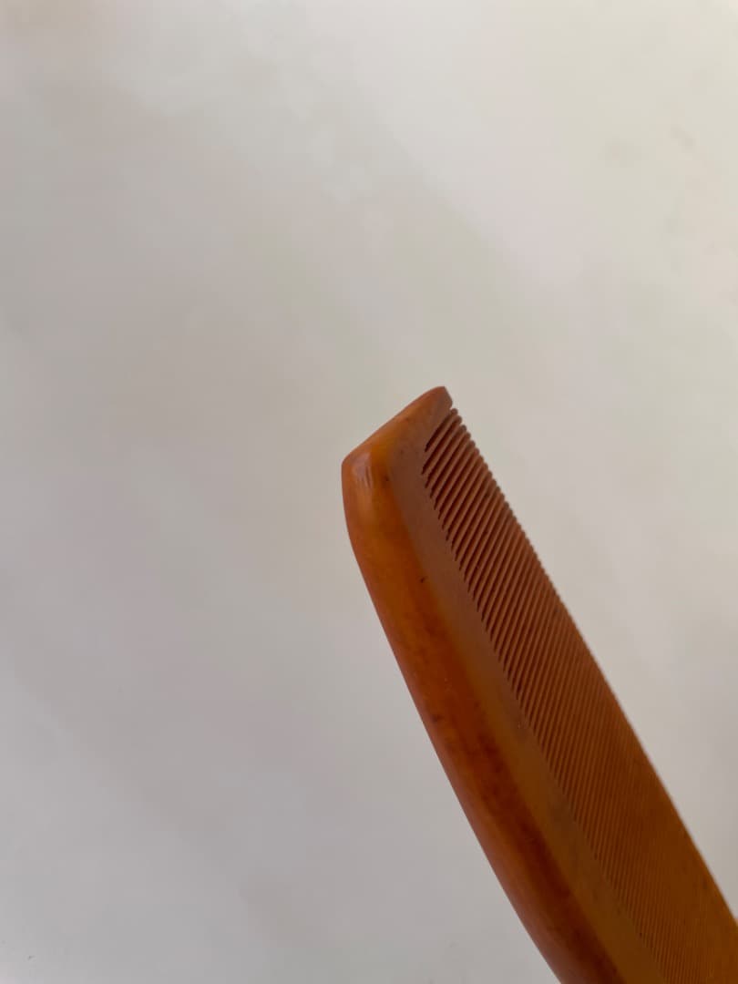 つげ櫛 　広島政夫　廣島　さつまつげ