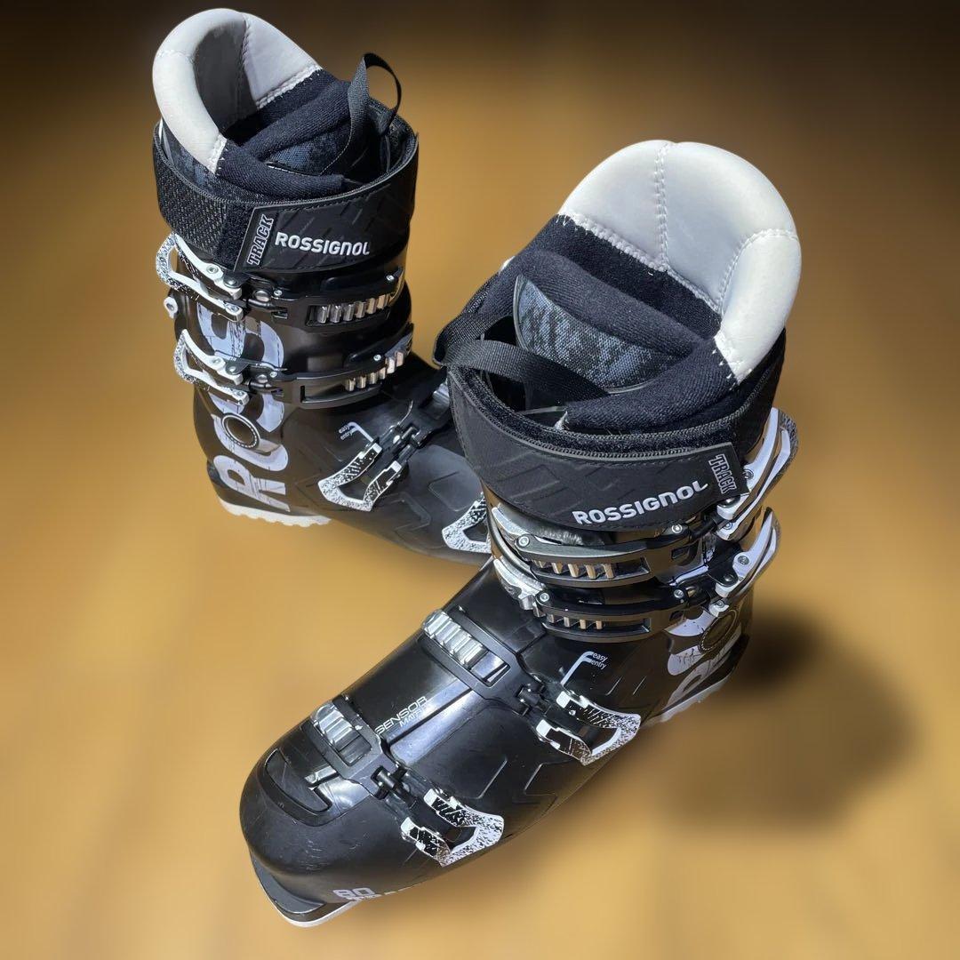 幅広軽量ROSSIGNOL TRACK80 27.0-27.5cmハイク切替機能