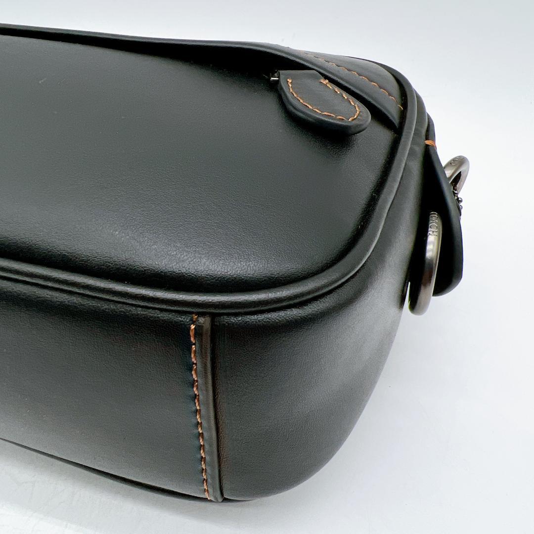 極美品 COACH グラハム クロスボディ ショルダーバッグ レザー f503