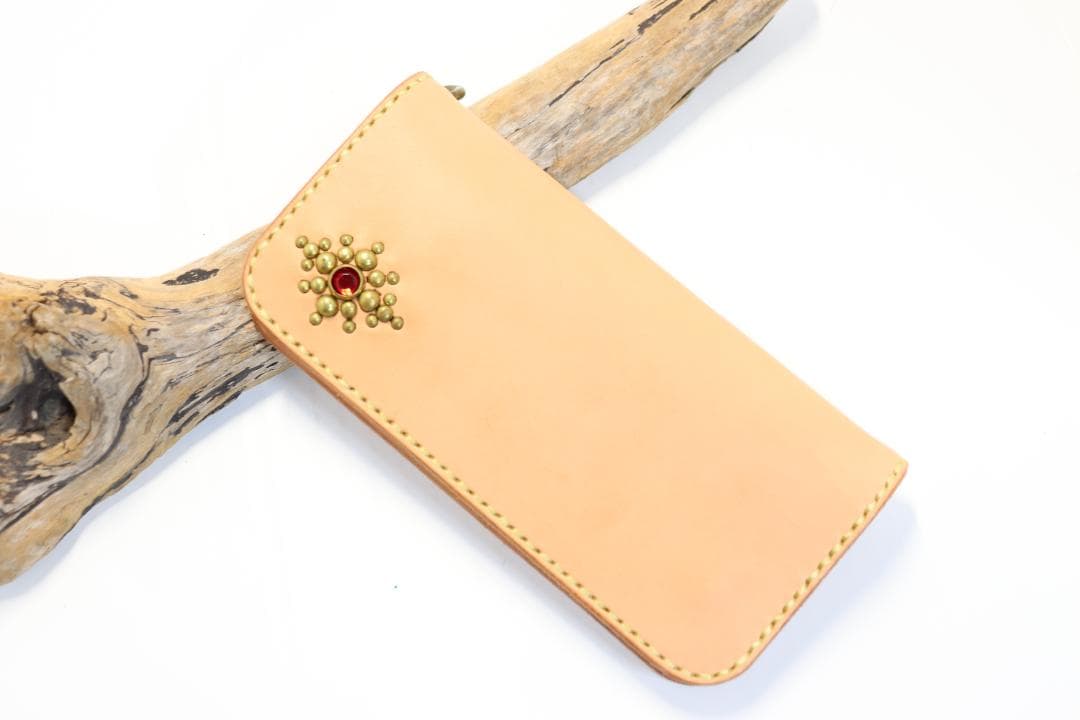 【在庫処分セール】スタッズロングウォレット