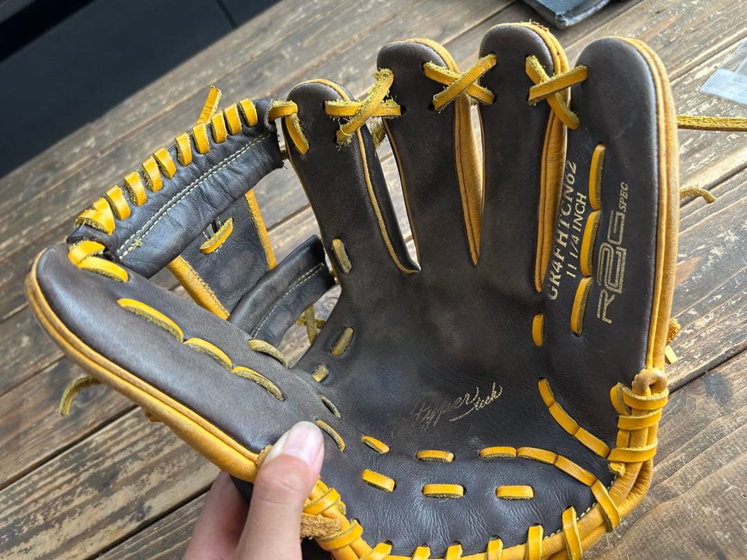 ローリングス　少年軟式野球用　グローブ　中学生