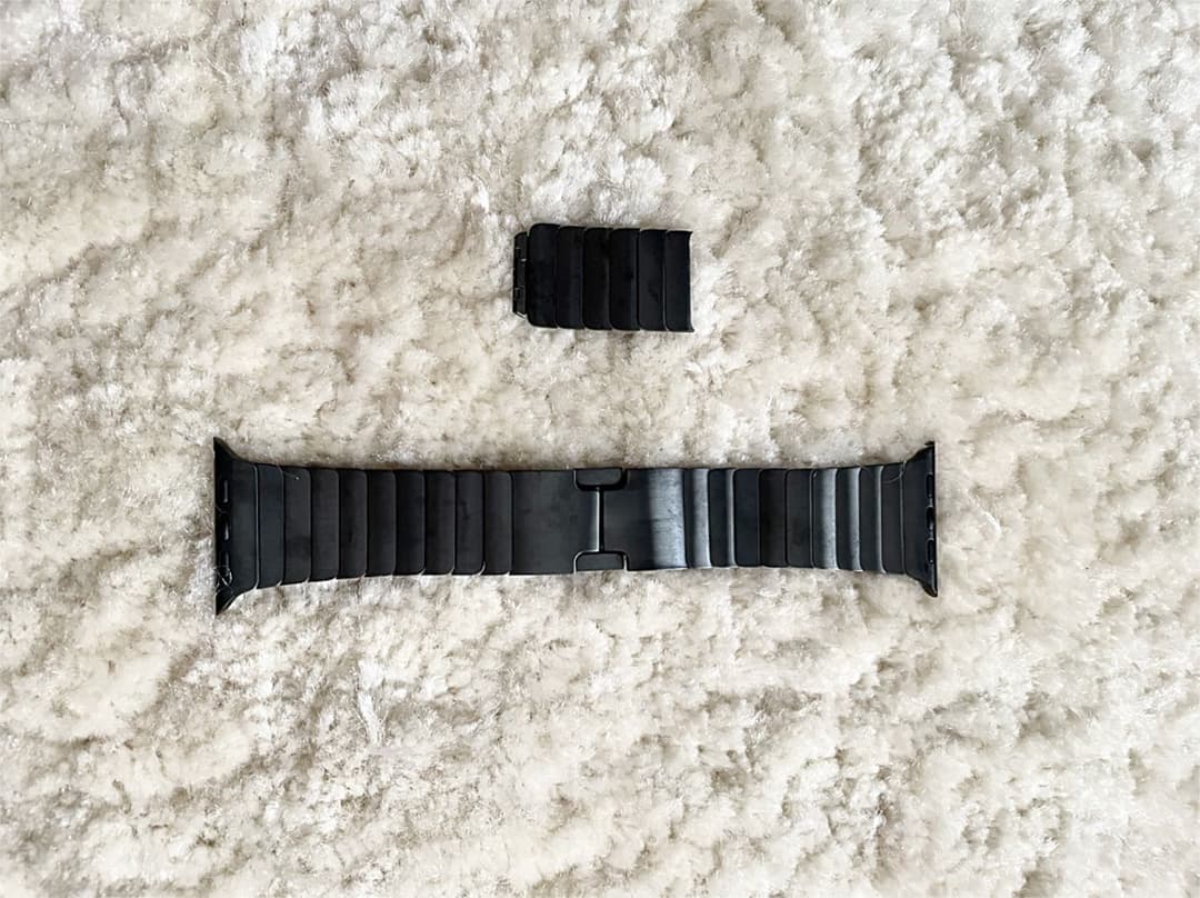 【mac】Apple Watch スペースブラック リンクブレスレット