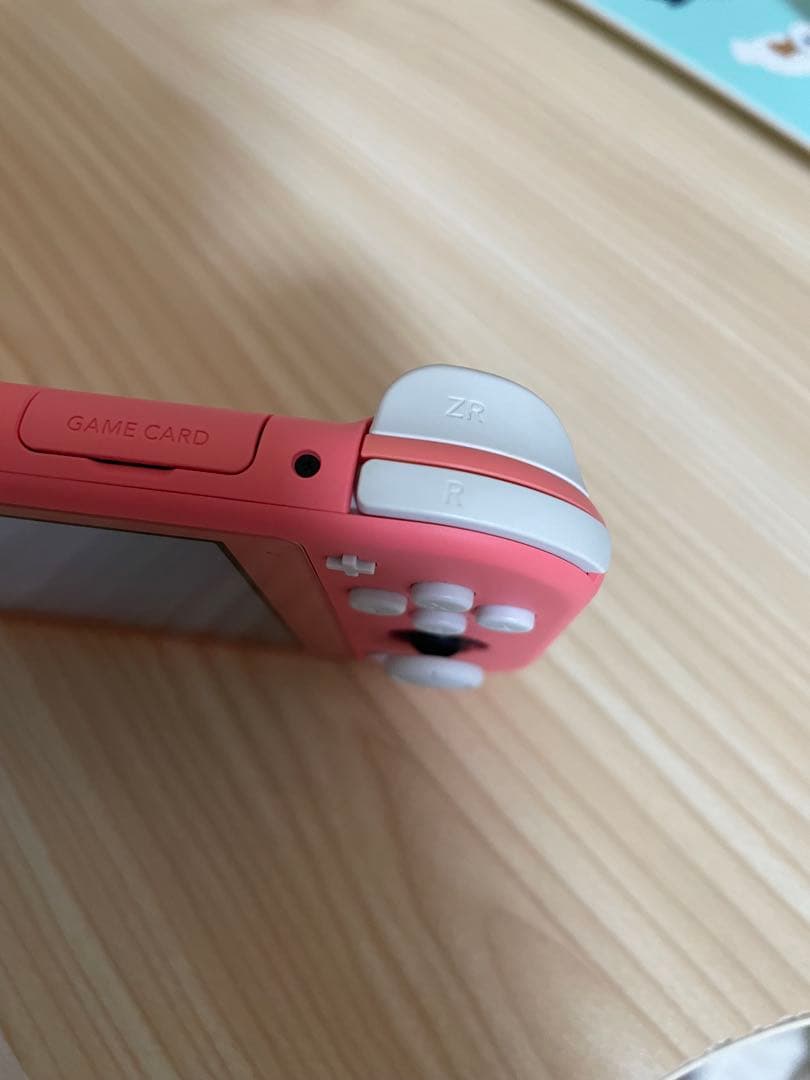 Nintendo Switch Lite Coral 本体　純正ケース