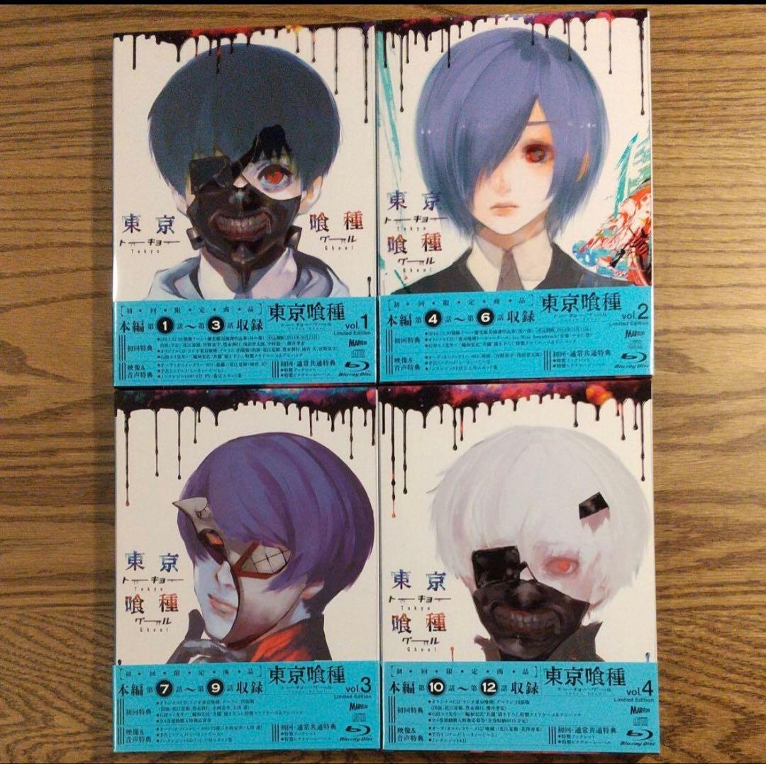 【極美品】東京喰種トーキョーグールBlu-ray全巻セット＋JACK&PINTO