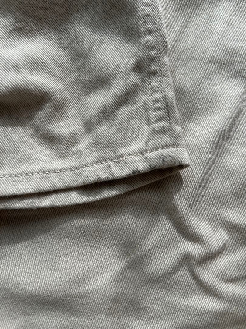 復刻 Lee pipes デニム ワークパンツ チノパン ベージュ バギー