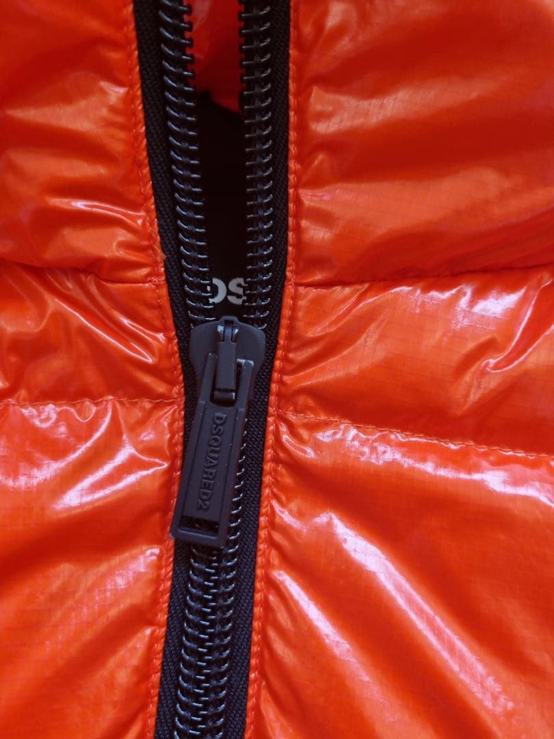 DSQUARED2 21AW極美品 光沢 フーディーダウンジャケット サイズ50