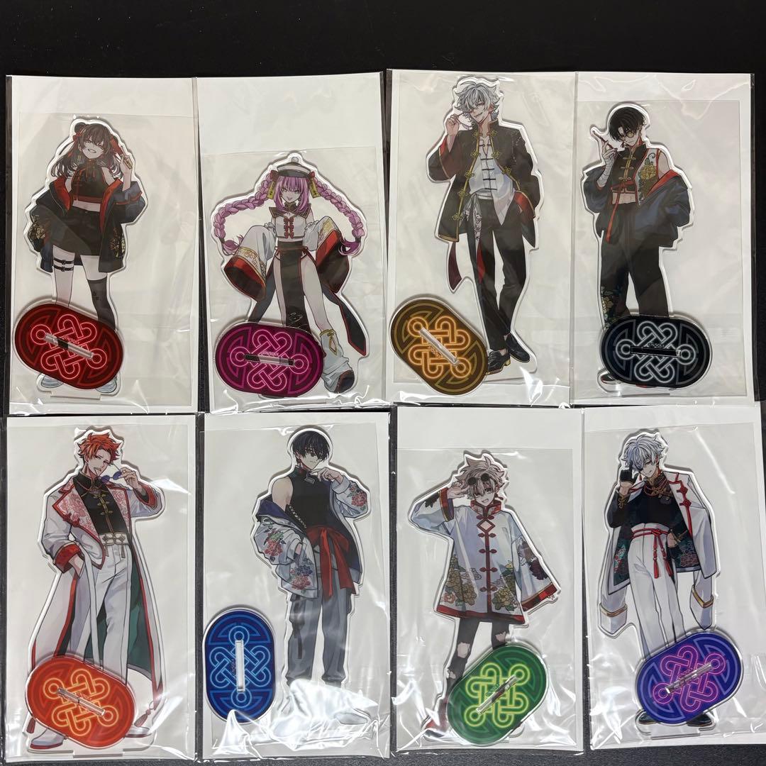 東京エイリアンズ　原画　チャイナ　ハオハオカフェ　アクリルスタンド 8体セット