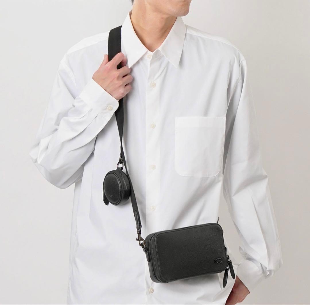 【新品】コーチ COACH ショルダーバッグCHARTER SLIM CC070