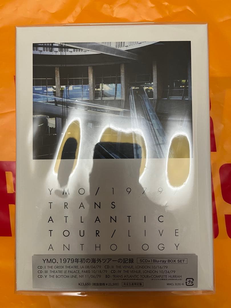 YMO 1979 TRANS ATLANTIC TOUR LIVE 新品未開封