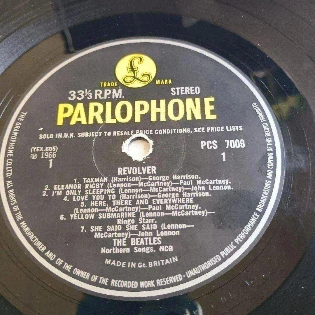 UK盤 BEATLES Revolver ビートルズ Dr.Robert