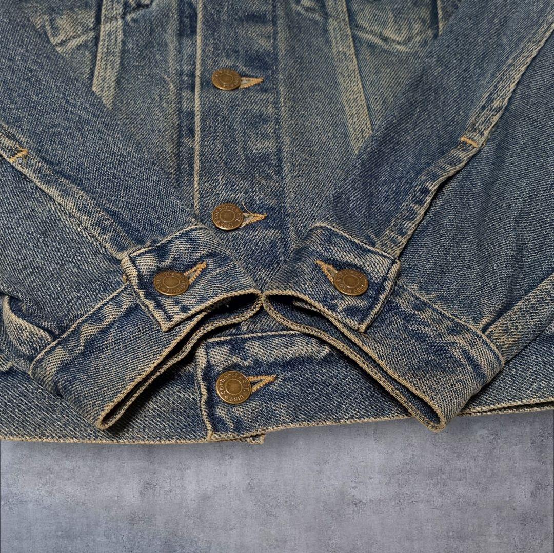 色落ち抜群✨Carhartt USA製 デニムジャケット トラッカー XL