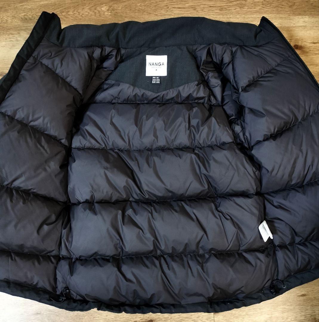 【希少なXS】NANGA ROCOCO別注 HINOC スタンドカラーダウン