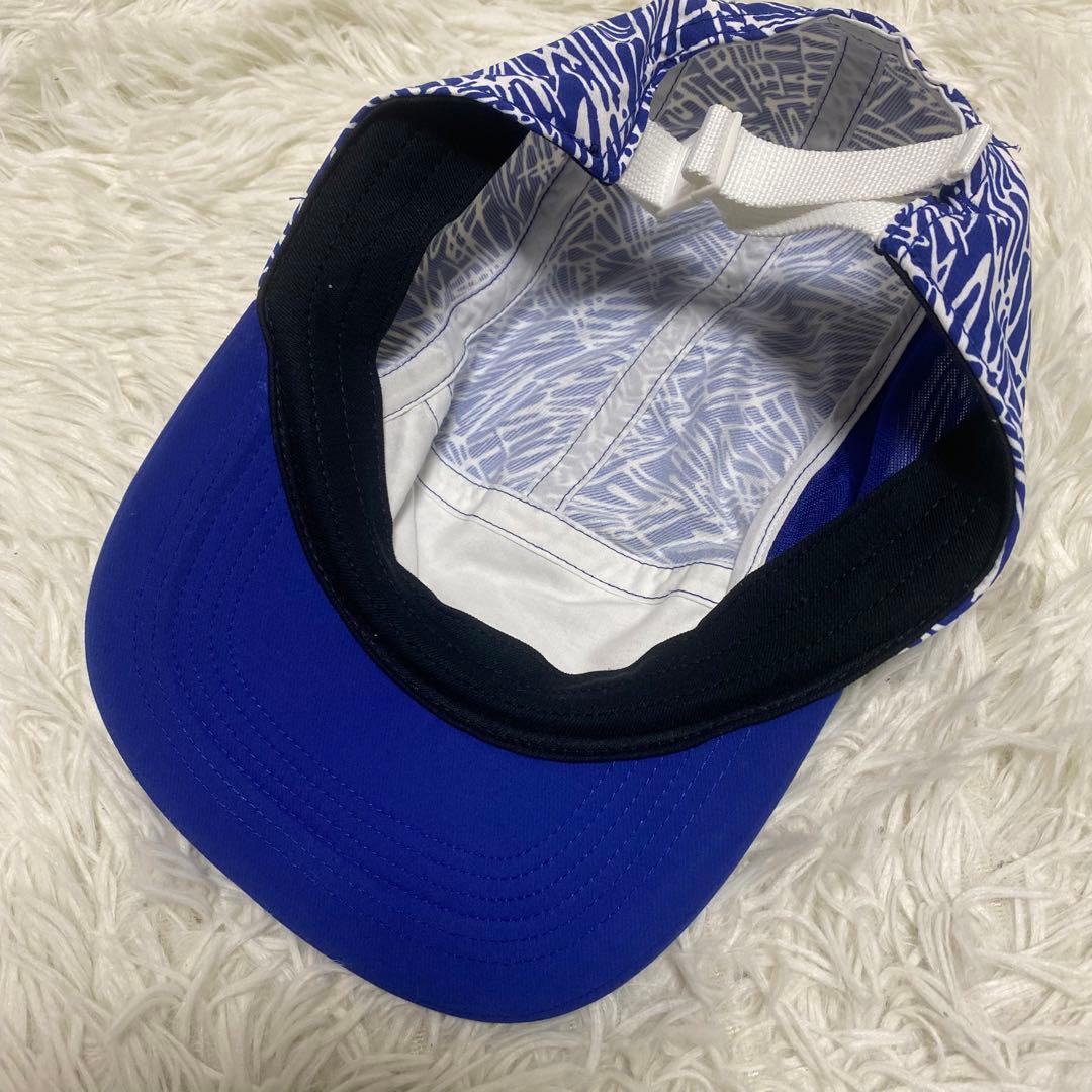 美品　nike　キャップ　AW84　総柄　青系　ナイキ　帽子　DRI-FIT