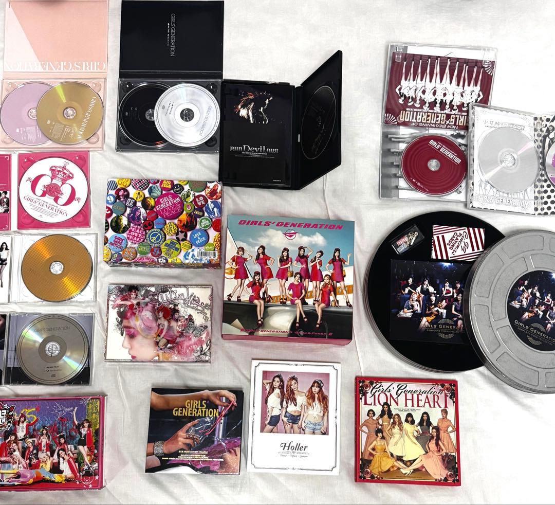 少女時代CD、アルバムセット