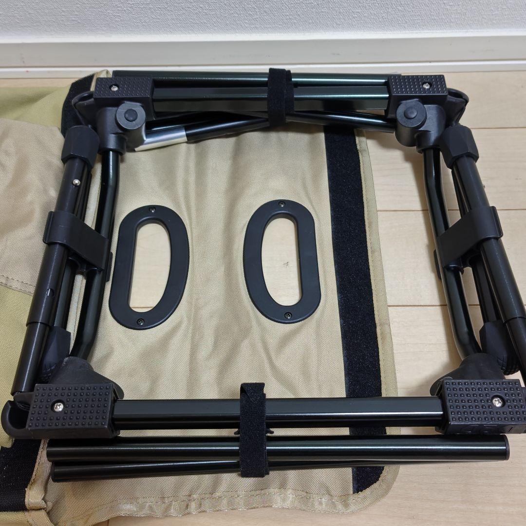 【2脚セット・新品同様】DOD スゴイッス アウトドアチェア（タン）